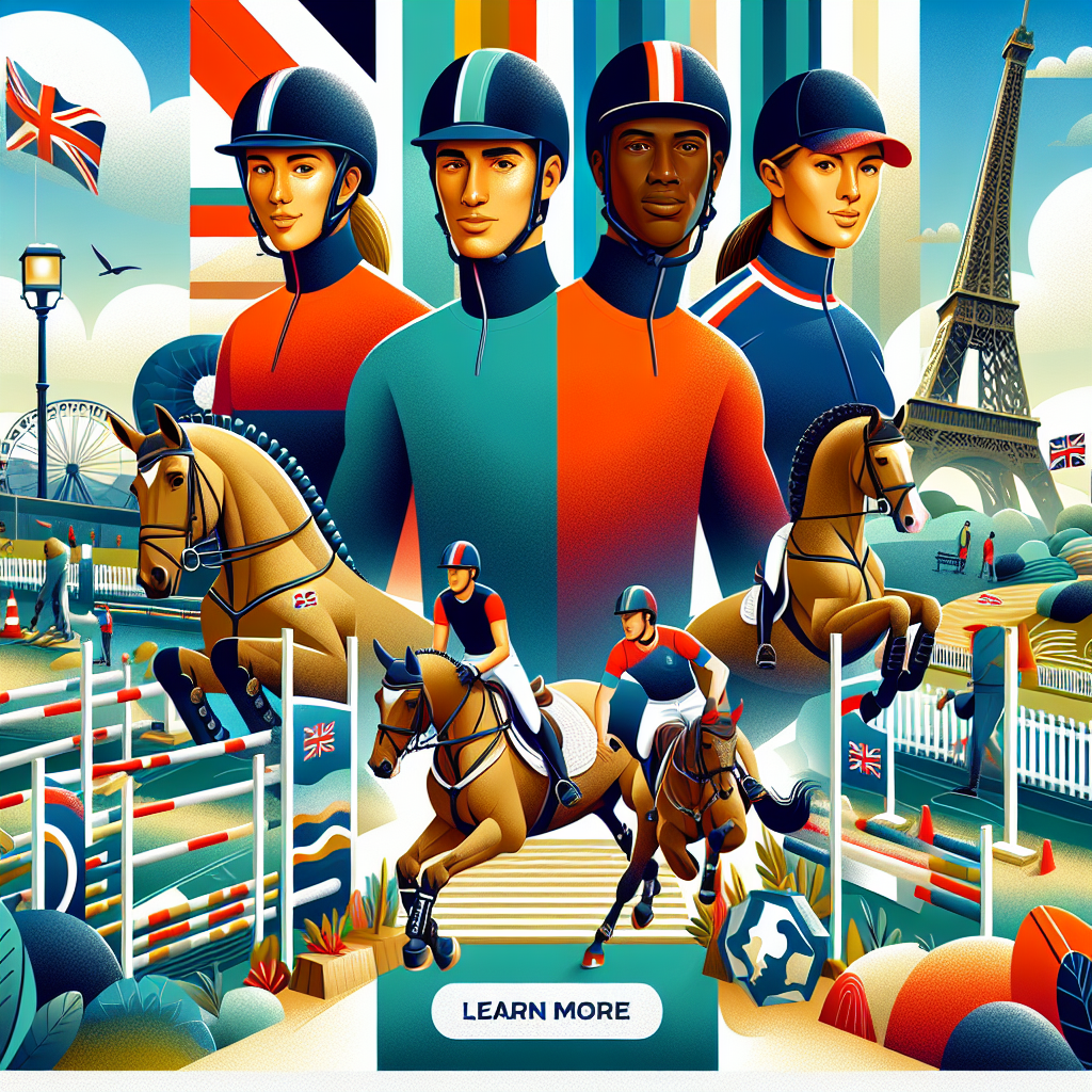Unveiling the British Showjumping Team for Paris 2024: New Talents, Familiar Faces, and the Road to Olympic Victory- just horse riders