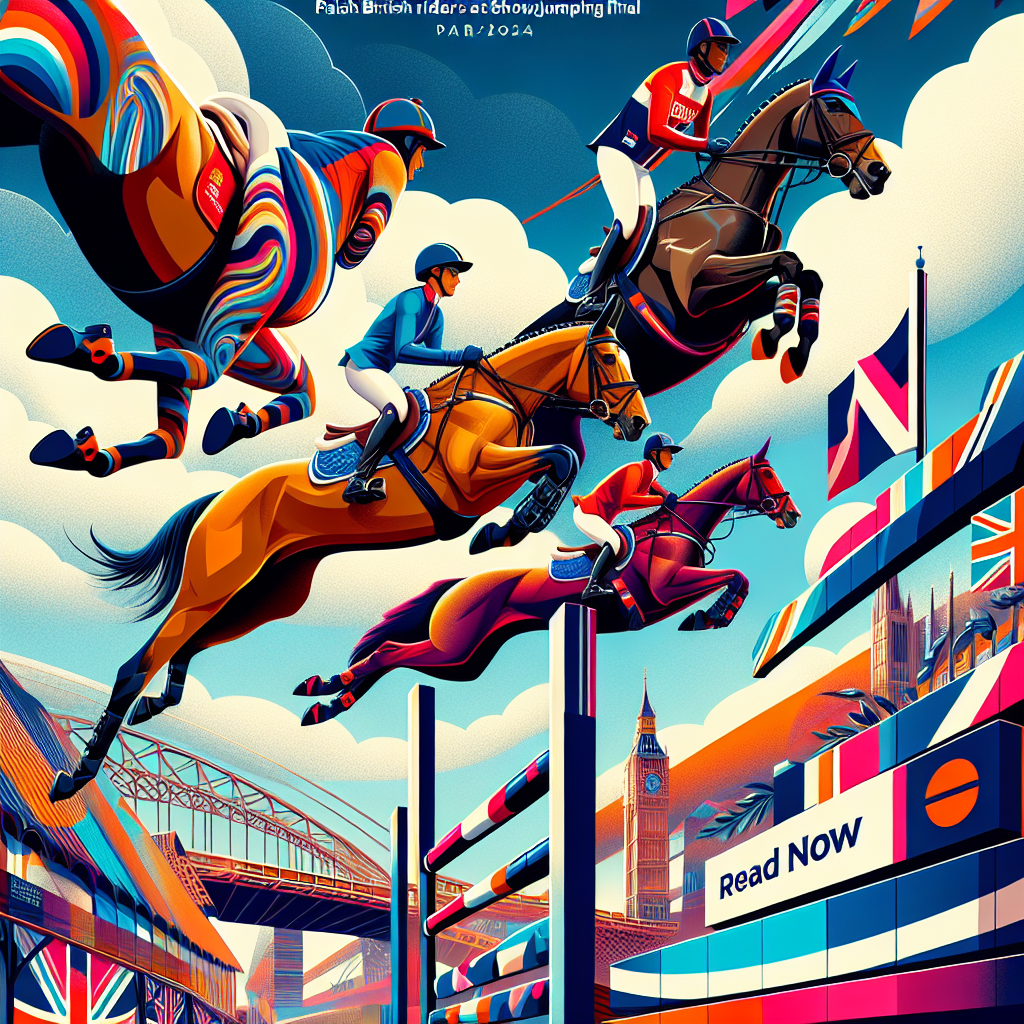 British Riders Face Tumultuous Challenges at Paris 2024 Showjumping Final- just horse riders