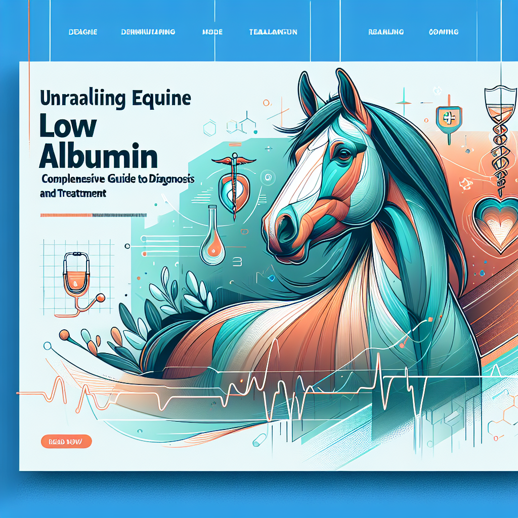 Unraveling Equine Low Albumin: Comprehensive Guide to Diagnosis and Treatment- just horse riders