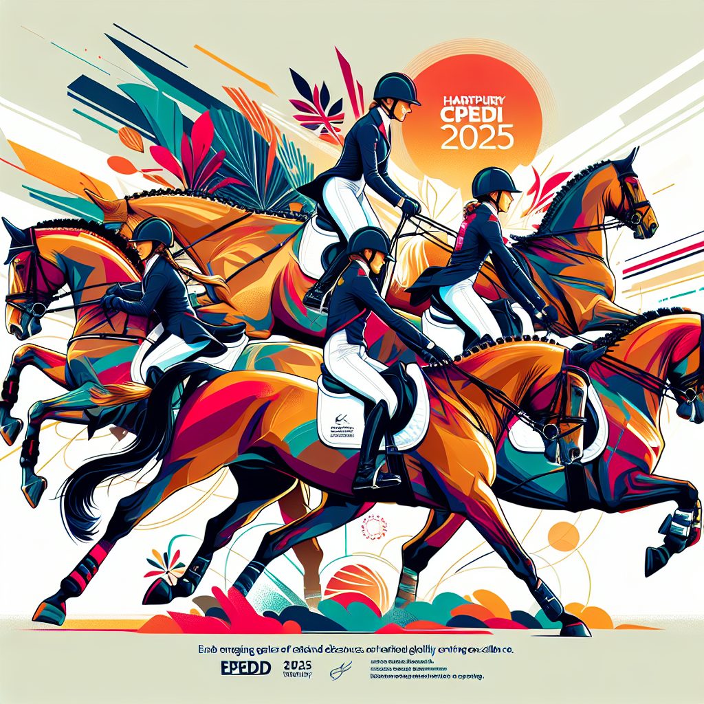 Emerging Athletes Shine at Hartpury CPEDI 2025 in Para Dressage Excellence- just horse riders