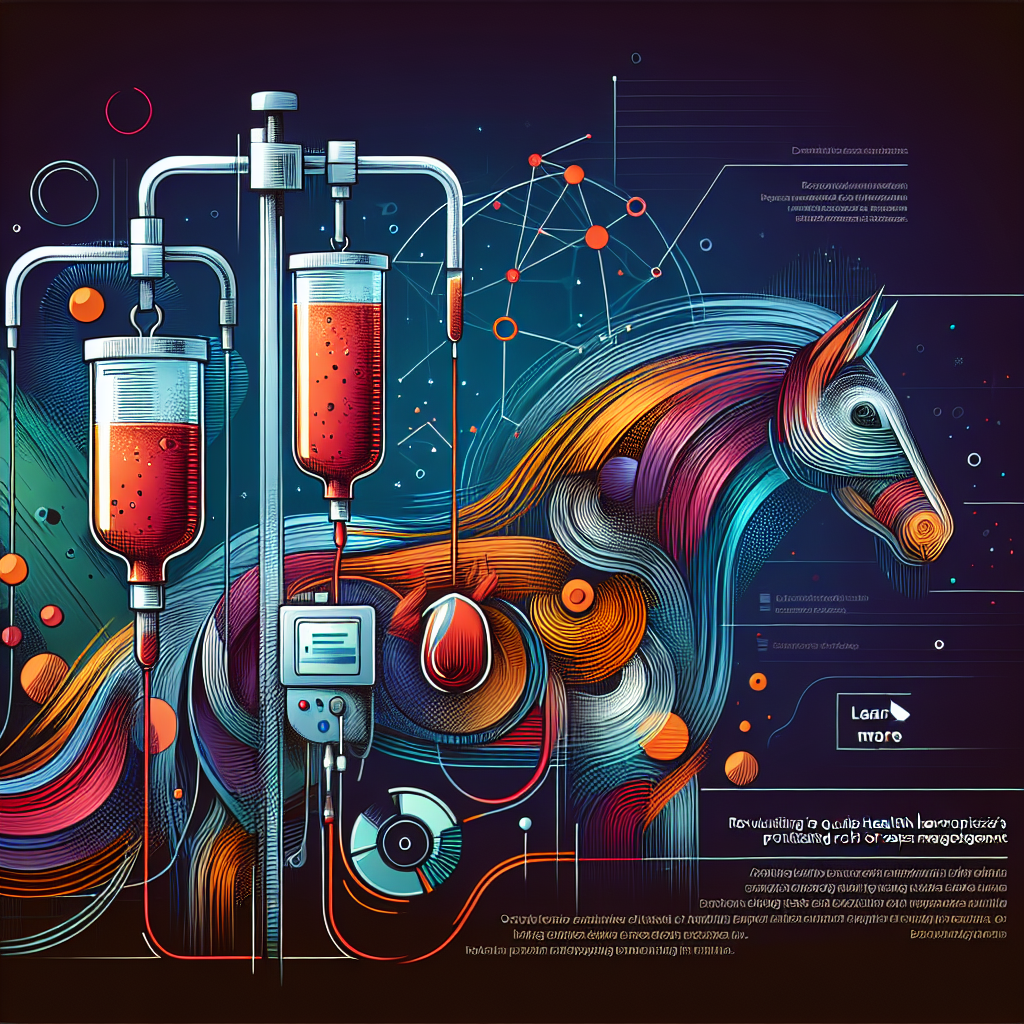 Revolutionizing Equine Health Hemoperfusion's Promising Role in Sepsis Management- just horse riders
