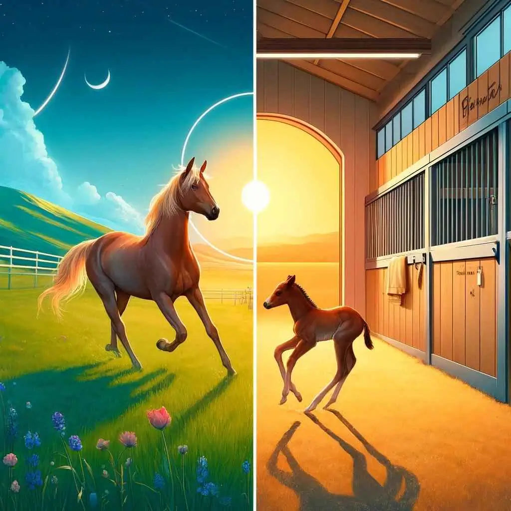 Should Horses Give Birth in the Field or Stable? Exploring the Best Options for Mare and Foal