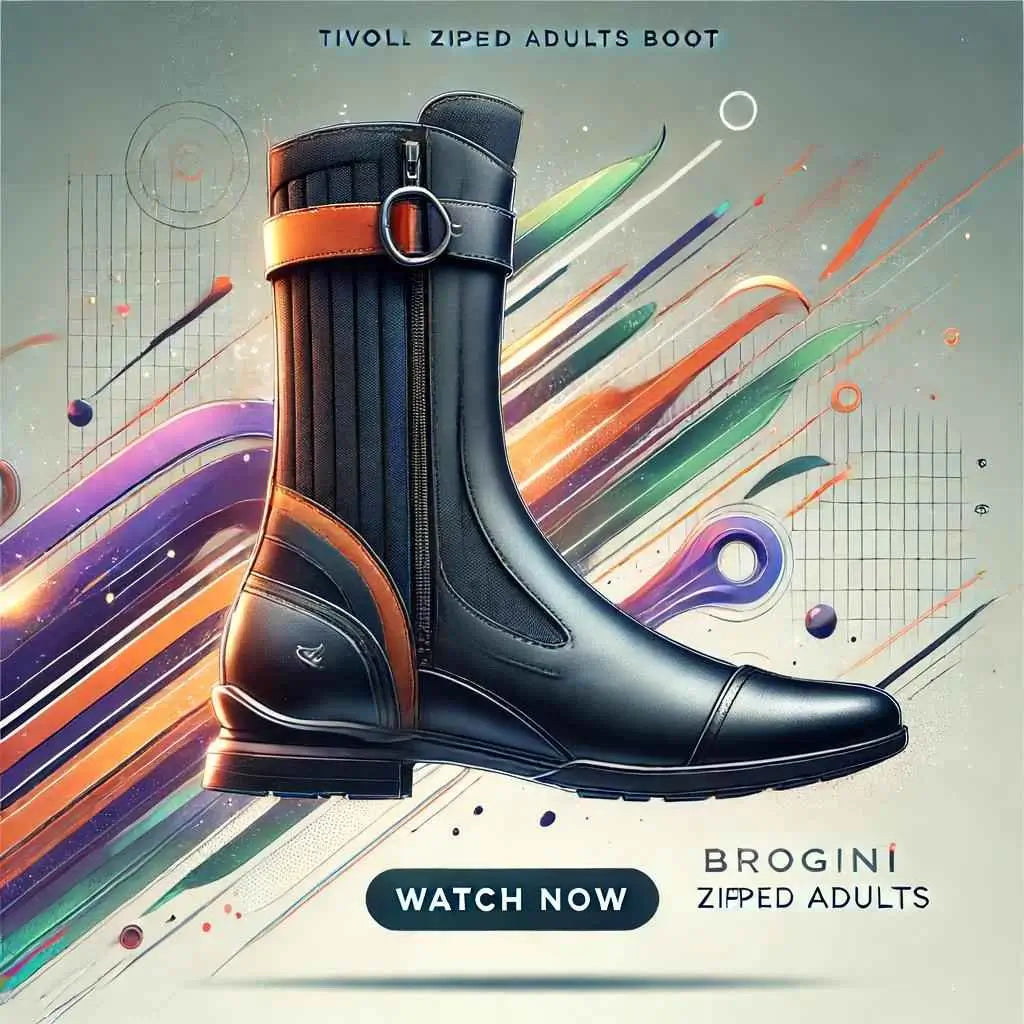Discover Comfort and Style: Brogini Tivoli Zipped Adults Boot Review - just horse riders