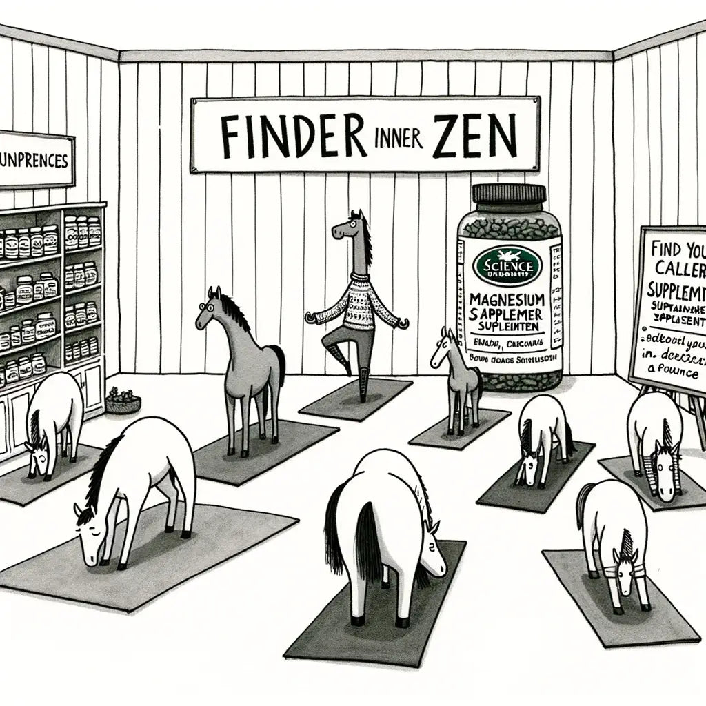 From Neigh to Zen: Understanding Horses' Reactions to Stress.