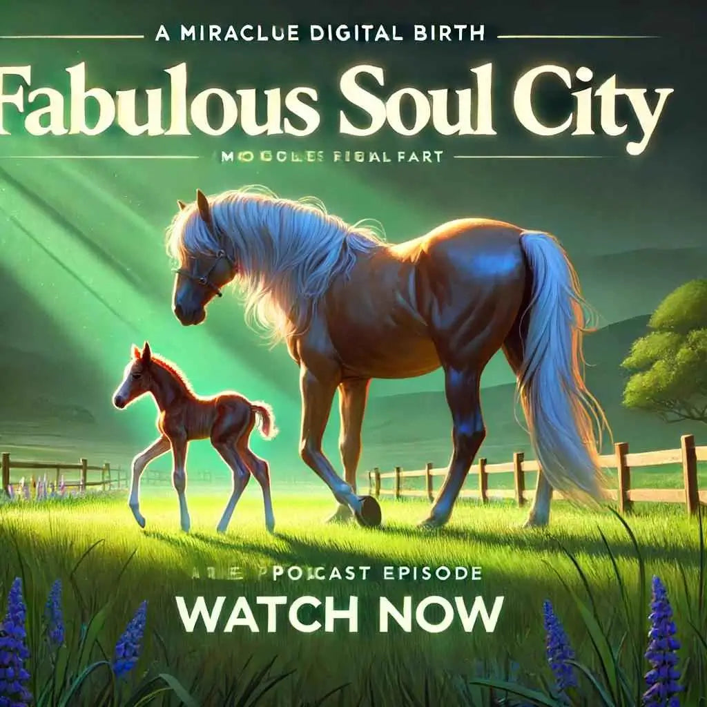 Episode 14: How Fabulous Soul City Was Born – Our Foal’s First Moments - just horse riders