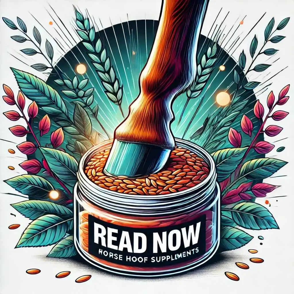 Flaxseed in Horse Hoof Supplements: Boost Your Horse's Hoof Health Naturally - Just Horse Riders