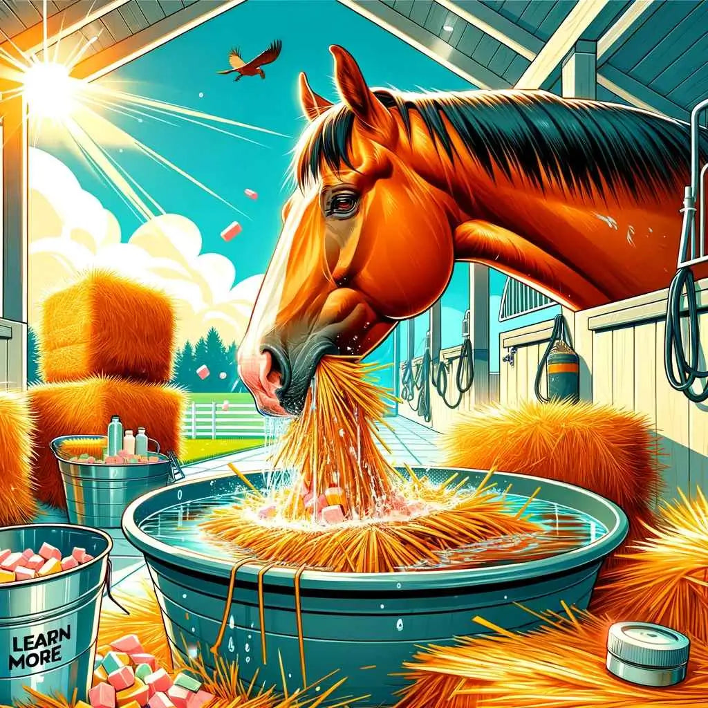 Hay Soaking Guide: How Long Should You Soak Horses Hay For Ultimate Health? - just horse riders