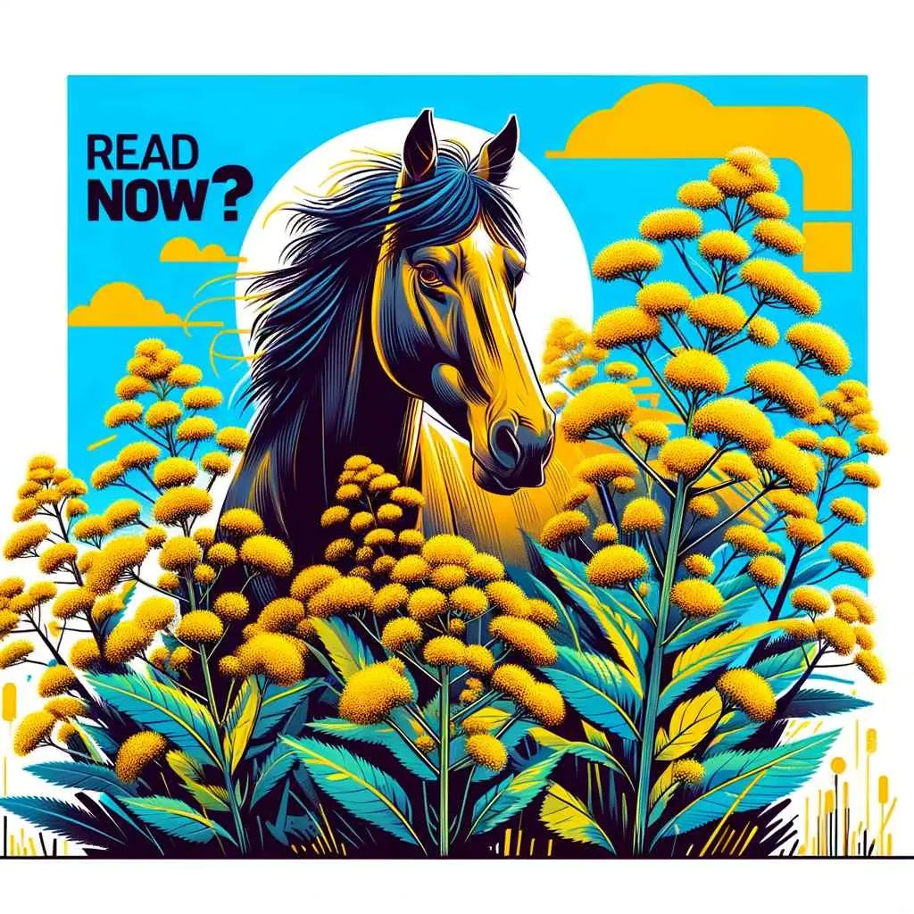 Unveiling the Danger: How Poisonous is Ragwort to Horses? - just horse riders