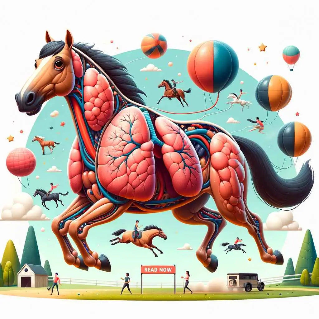 How big are a horse's lungs - just horse riders