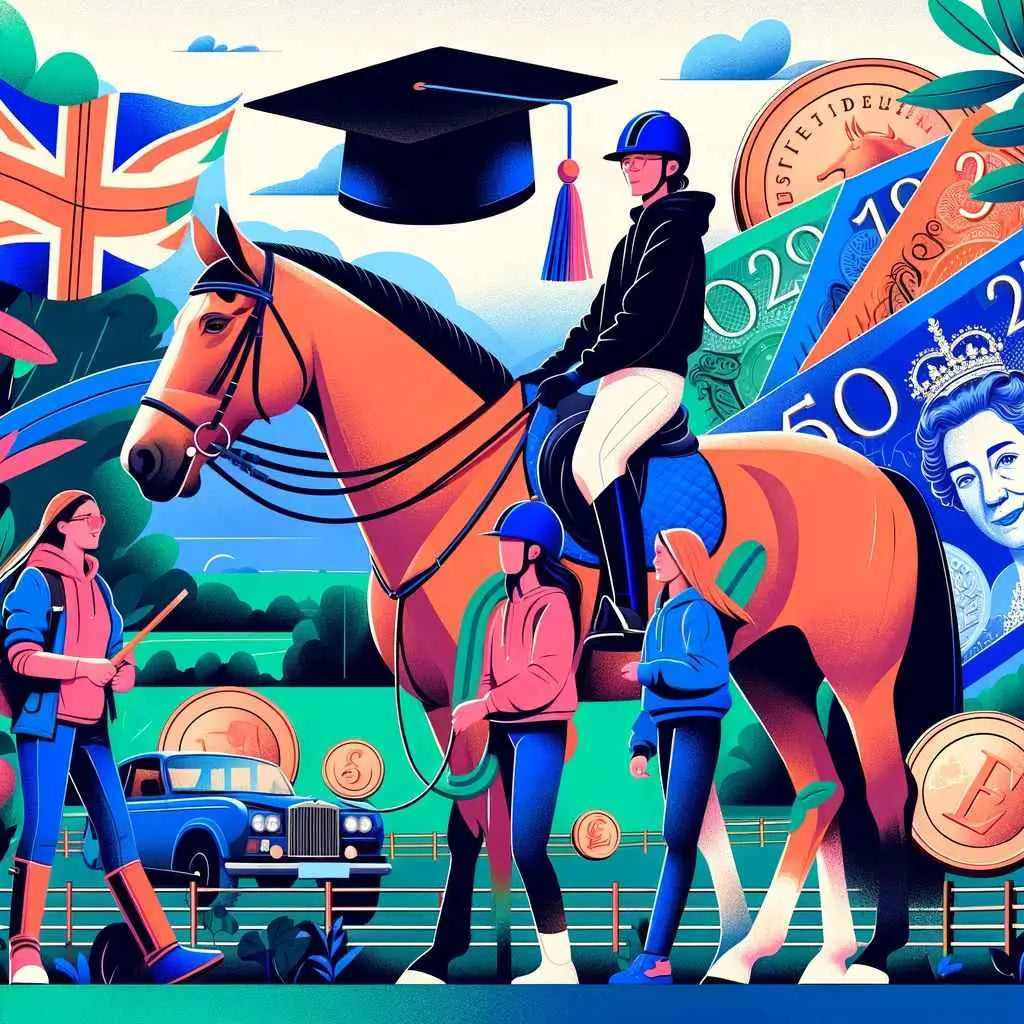 How much do horse instructors get paid UK - just horse riders