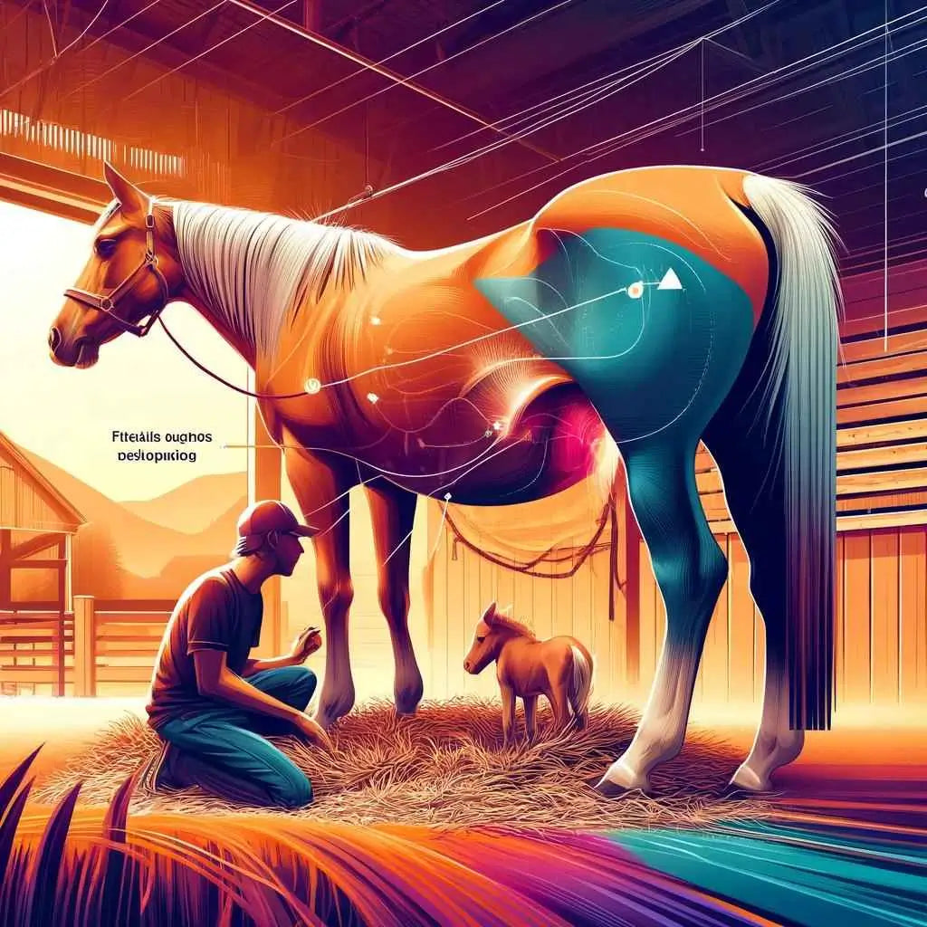 How to Tell When a Horse is Close to Foaling - just horse riders