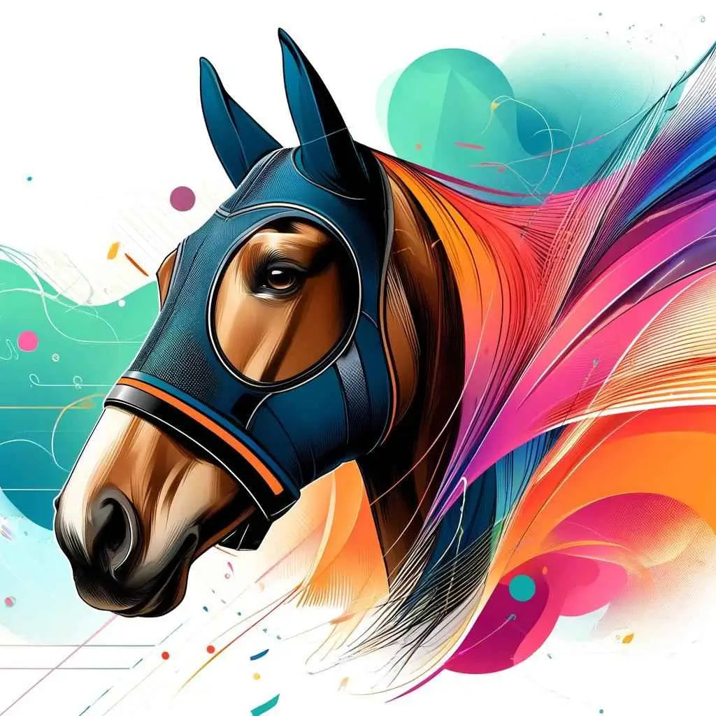 Discover the Revolutionary KM Elite Space Fly Mask: Comfort Meets Innovation - just horse riders