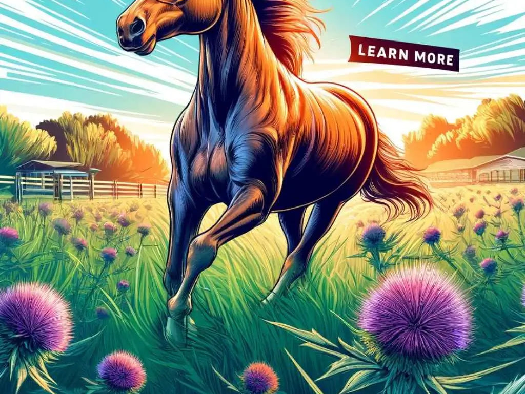 Milk Thistle for Horse Digestion: Essential Guide to Enhancing Liver Health - Just Horse Riders