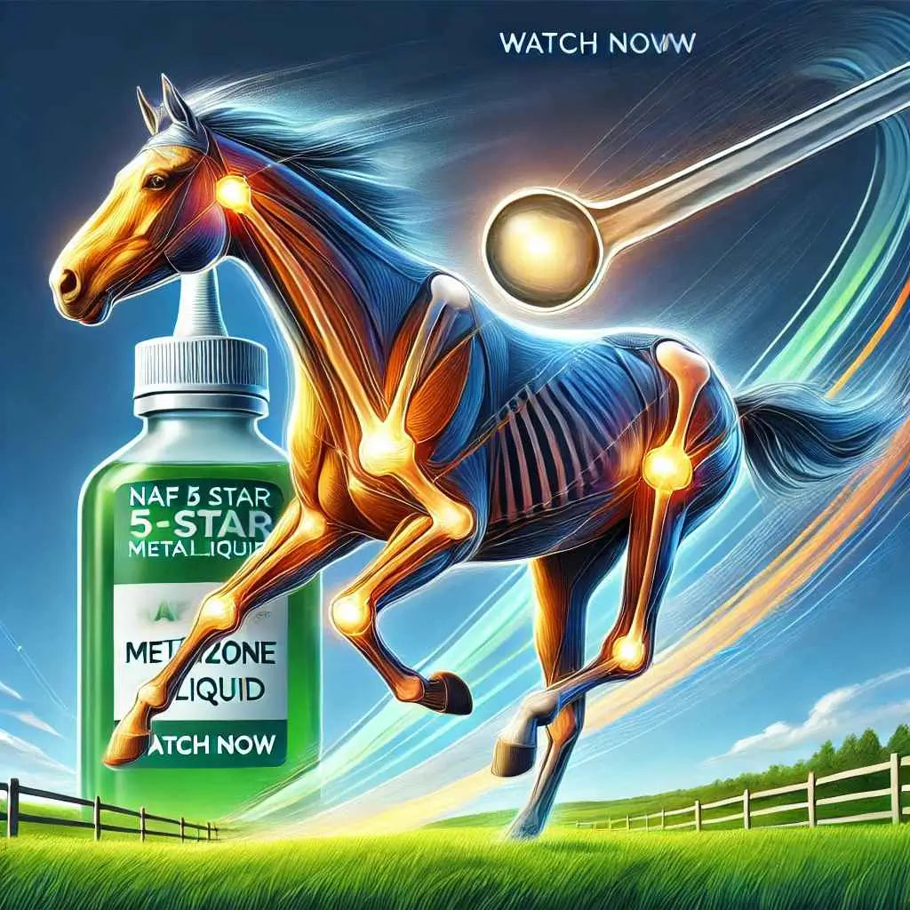 NAF 5 Star Metazone Liquid Review: Natural Anti-Inflammatory Aid For Horses - just horse riders