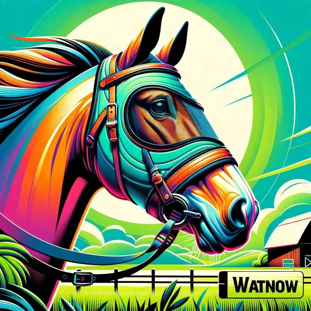 Fly Mask for Nervous Horses? - The WeatherBeeta Deluxe Stretch Eye Saver Review - just horse riders