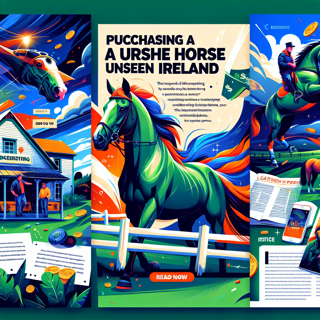 Discover The Thrills And Challenges Of Buying A Horse Unseen From Ireland- just horse riders