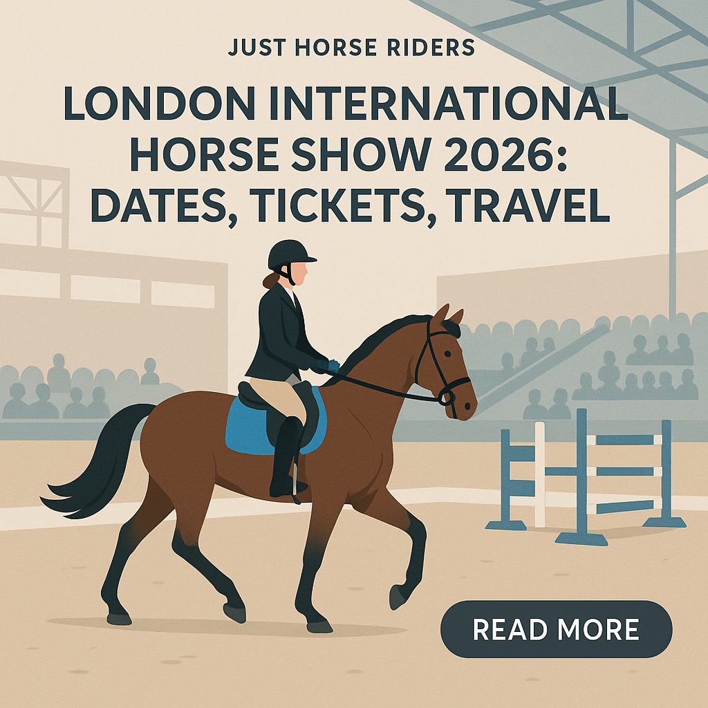 London International Horse Show 2026: Dates, Tickets, Travel- just horse riders