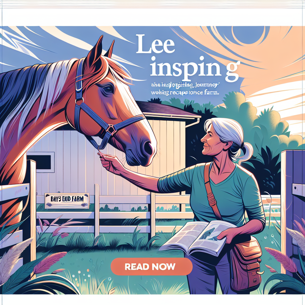 Leigha Schraders Inspiring Journey With Rescue Horses At Days End Farm- just horse riders