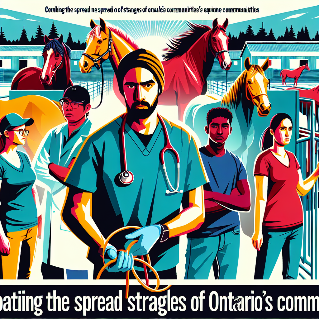 Combating The Spread Of Strangles In Ontario's Equine Communities- just horse riders