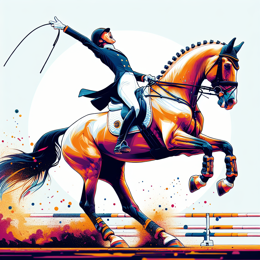 Becky Moody's Stunning Dressage Triumph at Paris 2024: How "Sex Bomb" Raised the Bar- just horse riders