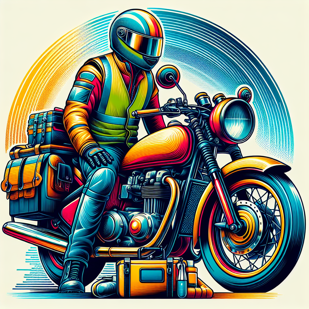 Safe Riding Background Picture Harnessing Passion for Safe Riding: Blending Nostalgia with Modern Saf ...