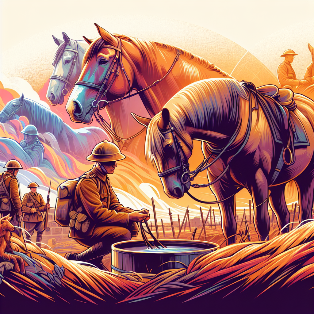 Honoring The Forgotten: Horses' Sacrifices In World War I And Their Lasting Legacy- just horse riders