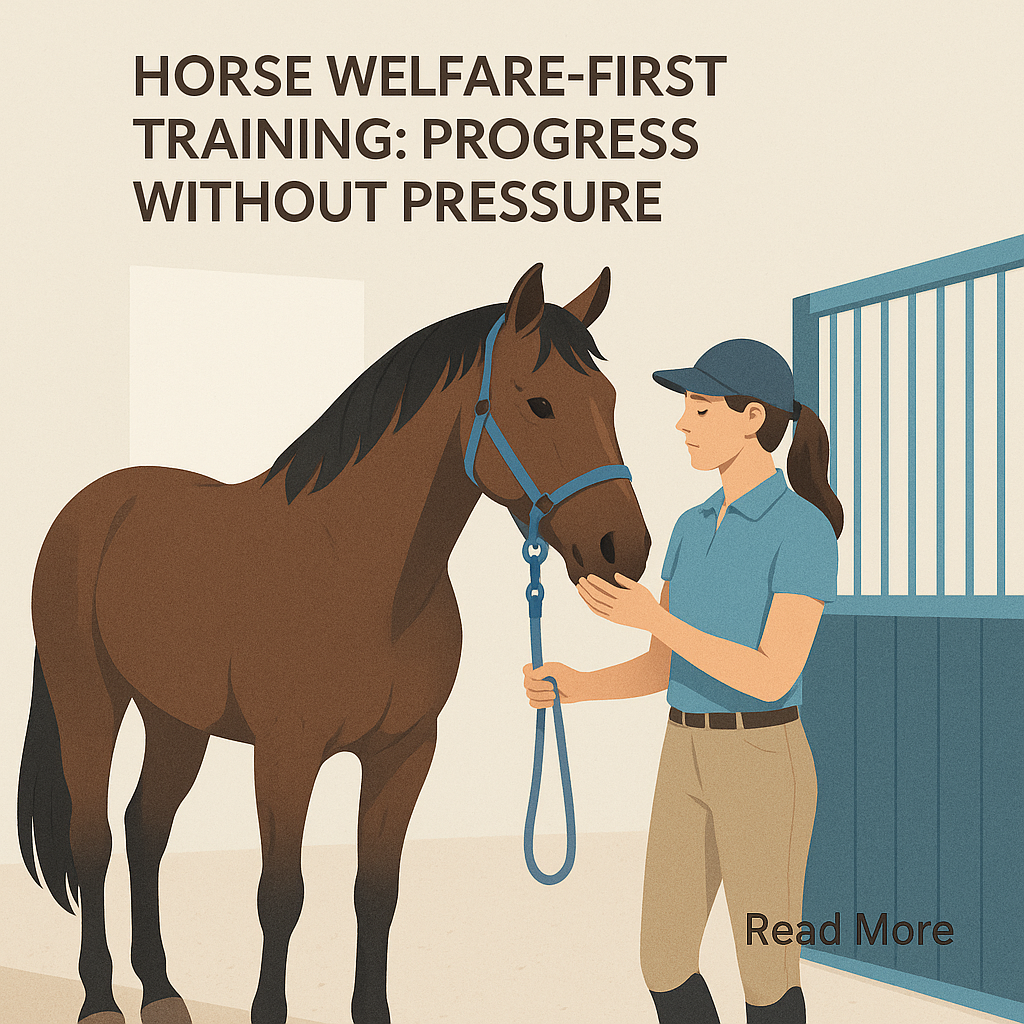 Horse Welfare-First Training: Progress Without Pressure- just horse riders