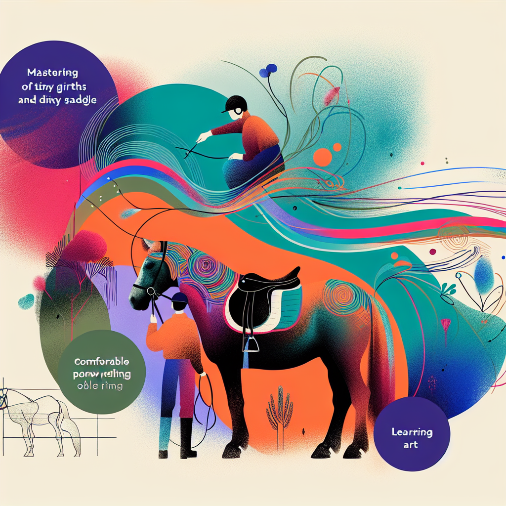 Mastering the Art of Tiny Girths and Dinky Saddles for Comfortable Pony Riding- just horse riders