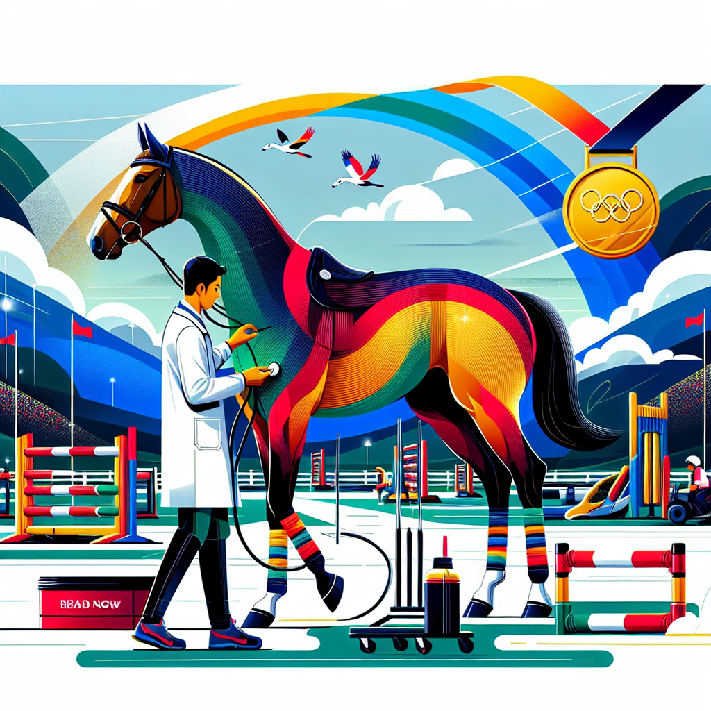 The Crucial Role of Veterinary Care in Crafting Olympic Equestrian Champions- just horse riders