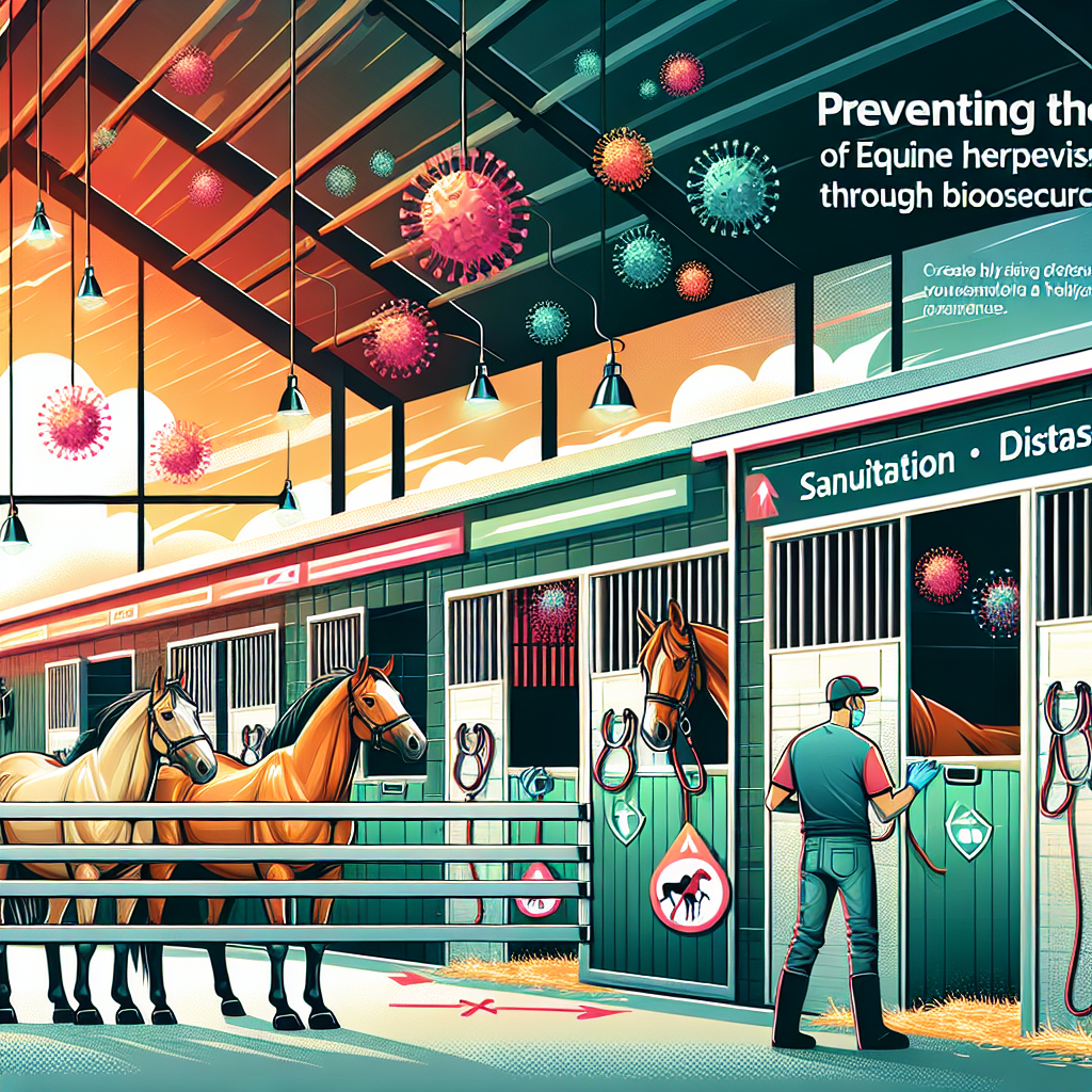 Preventing The Spread Of Equine Herpesvirus-1 Through Rigorous Biosecurity Measures- just horse riders