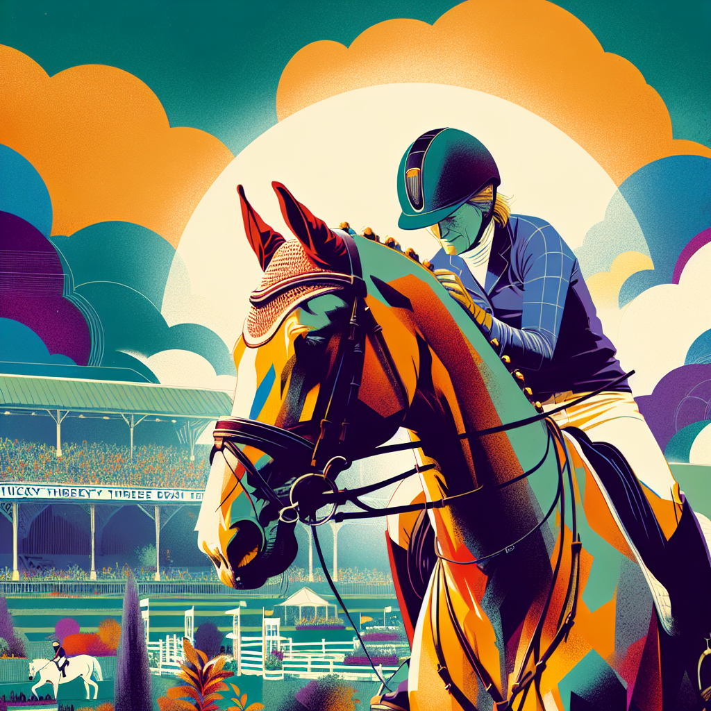 Exploring the Deep Emotional Ties in Equestrian Sports: The Story of Lauren Nicholson and Her Aged Horse at Kentucky Three-Day Event- just horse riders