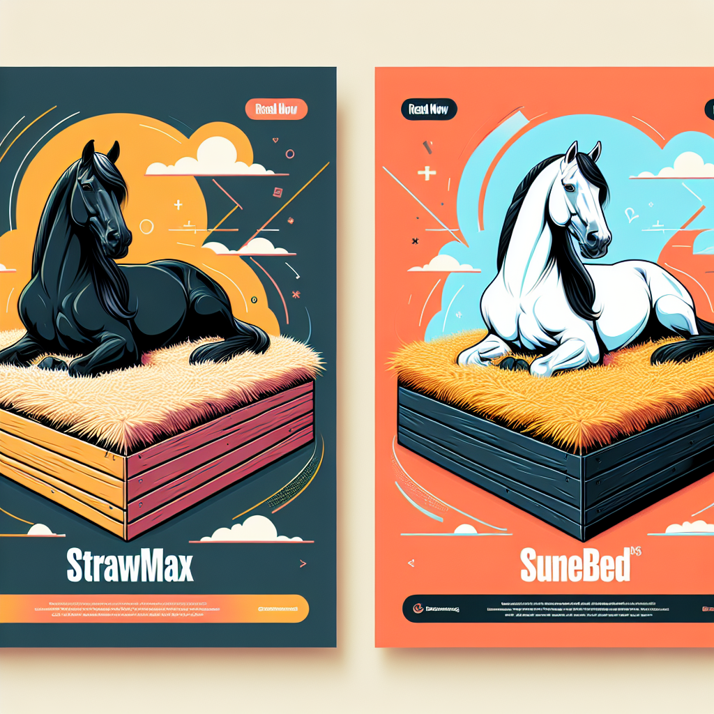 Choosing the Best Bedding for Horses with Asthma: Strawmax vs Sunebed Showdown- just horse riders