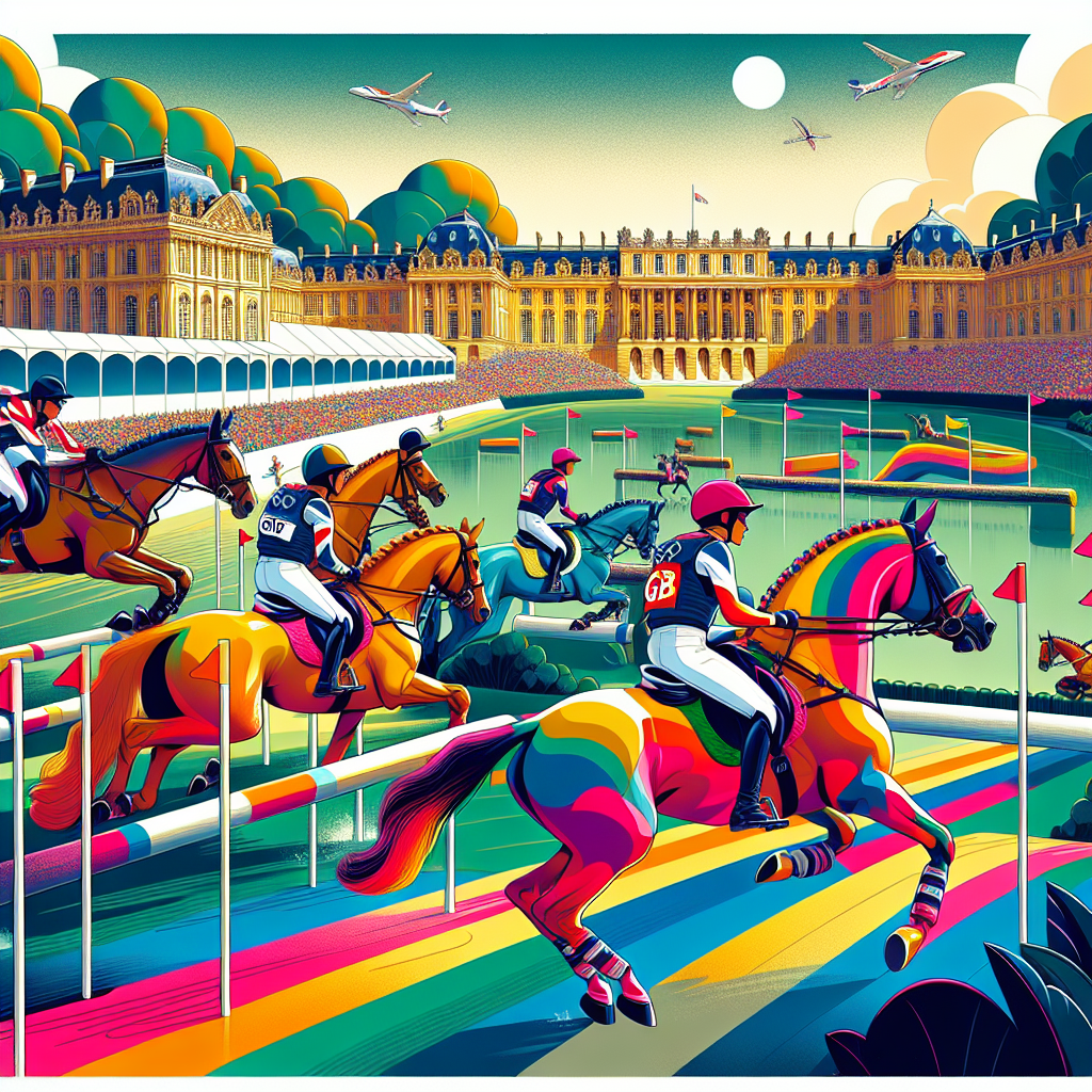 Tokyo Olympics Equestrian Drama: Team GB Dominates Cross-Country at Majestic Versailles- just horse riders