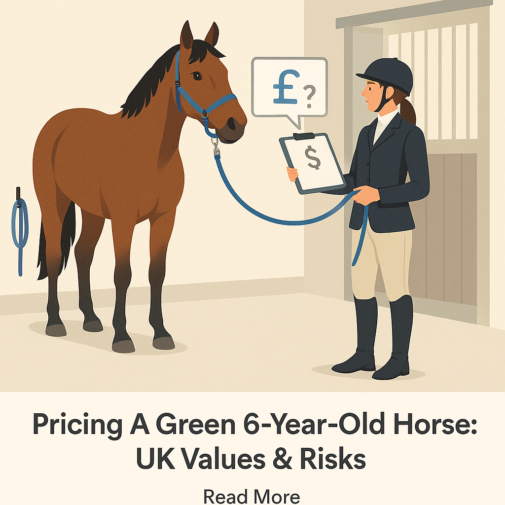 Pricing A Green 6-Year-Old Horse: UK Values & Risks- just horse riders
