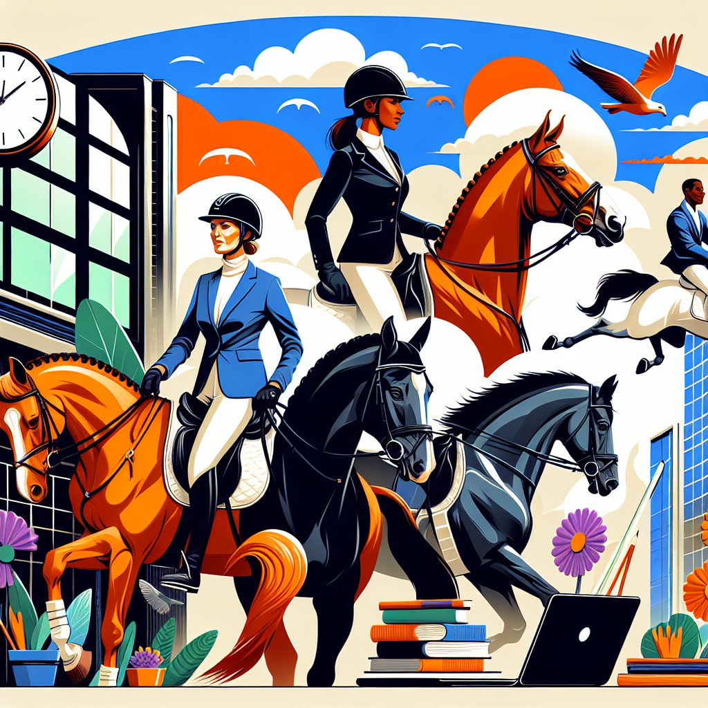 Thriving As An Adult Amateur Equestrian Balancing Passion And Life's Challenges- just horse riders