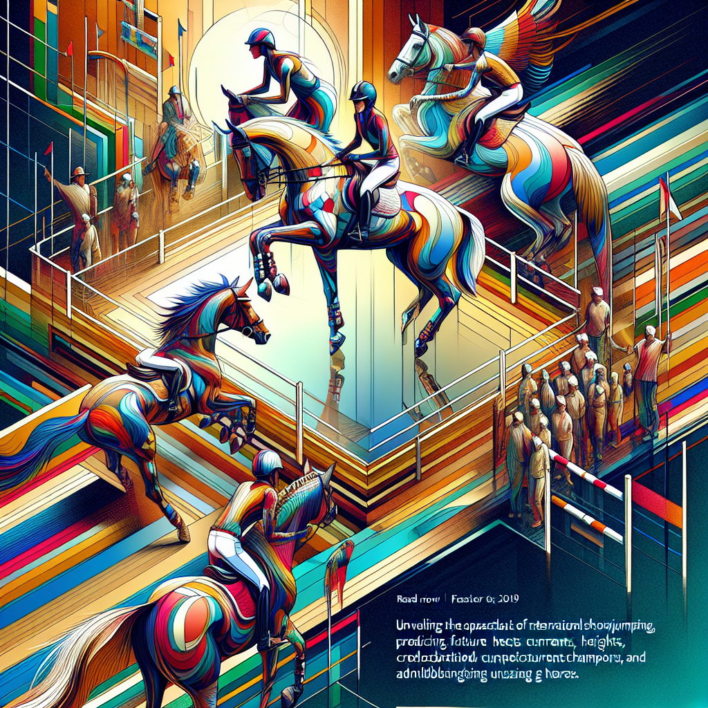 Unveiling the Spectacle of International Showjumping: Predicting Future Heights, Celebrating Current Champions, and Acknowledging Unsung Heroes- just horse riders