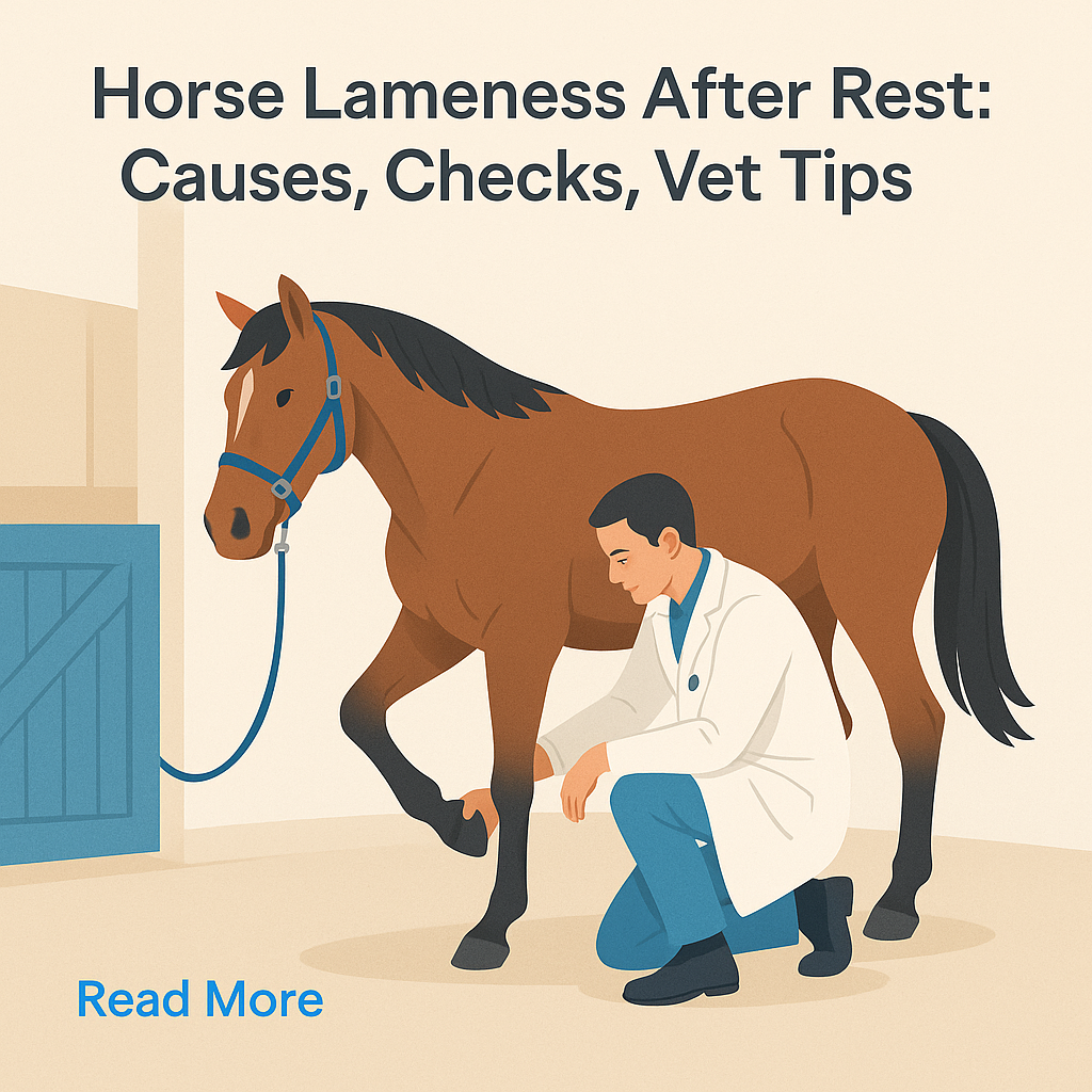 Horse Lameness After Rest: Causes, Checks, Vet Tips- just horse riders