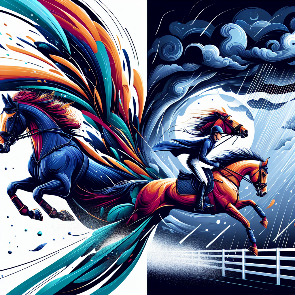 Mastering Weather Challenges in Equestrian Competitions: Essential Strategies for Success- just horse riders
