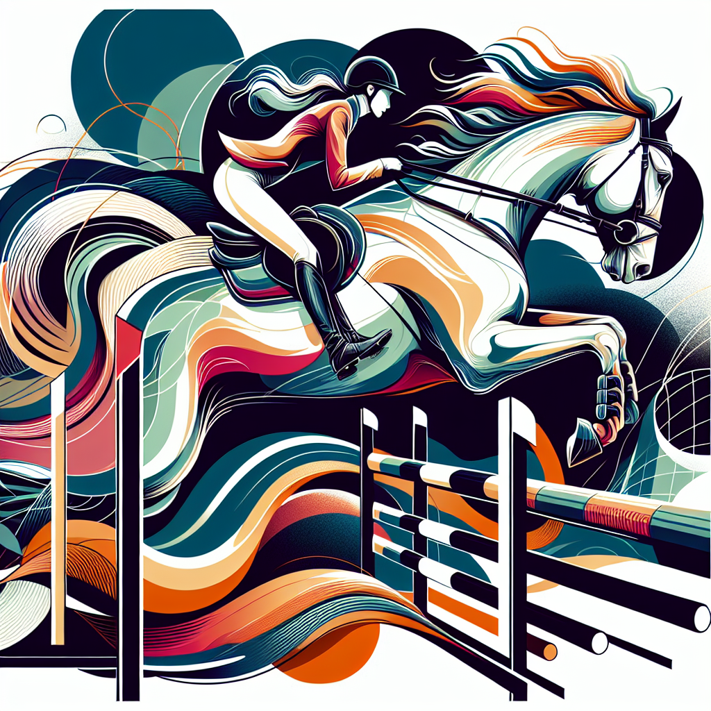 The Inspiring Journey Of Alessandra Volpi And Qannando B&V In Show Jumping Success- just horse riders