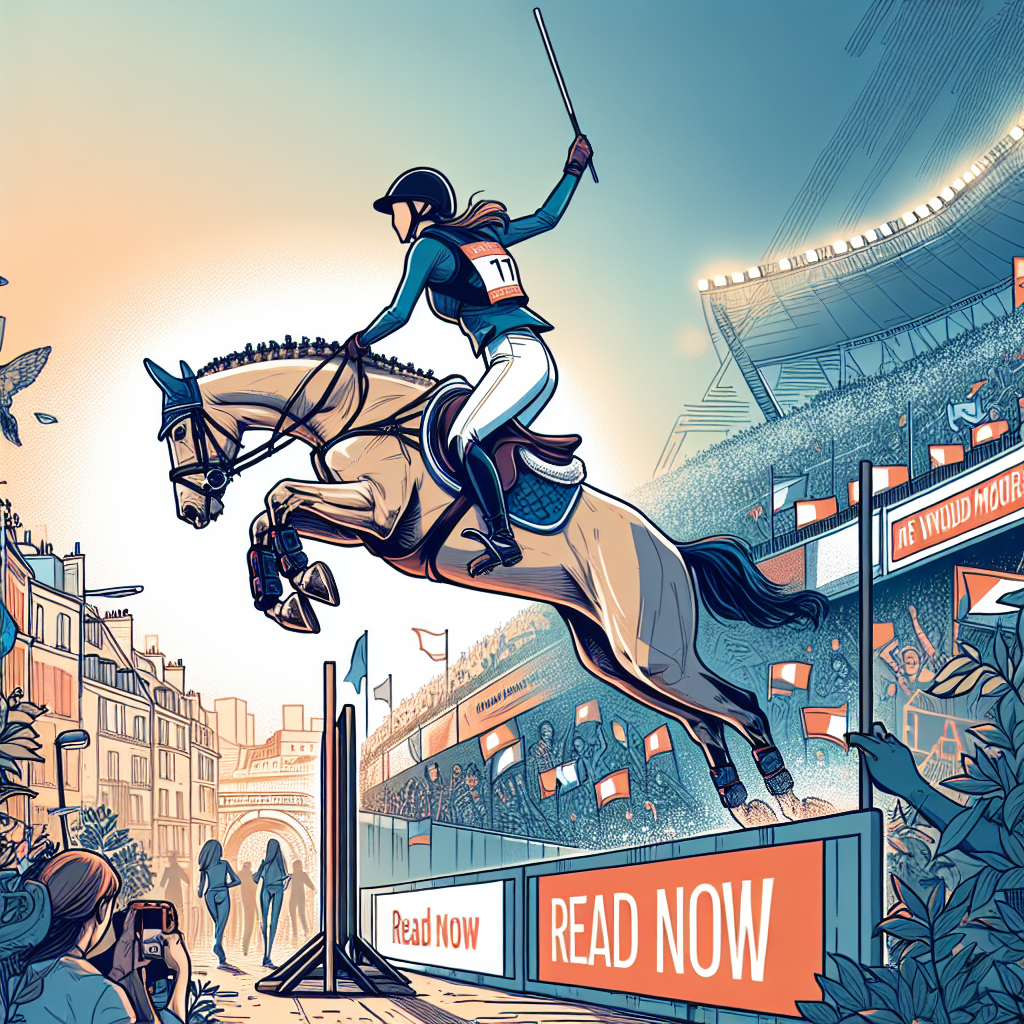 Ros Canter's Paris Olympic Journey: Navigating Challenges and Triumphs in Equestrian Showjumping- just horse riders