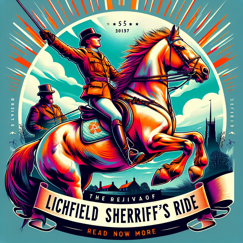 Revival Of Lichfield Sheriff's Ride: Historic Equestrian Tradition Restored After COVID And Funding Challenges- just horse riders