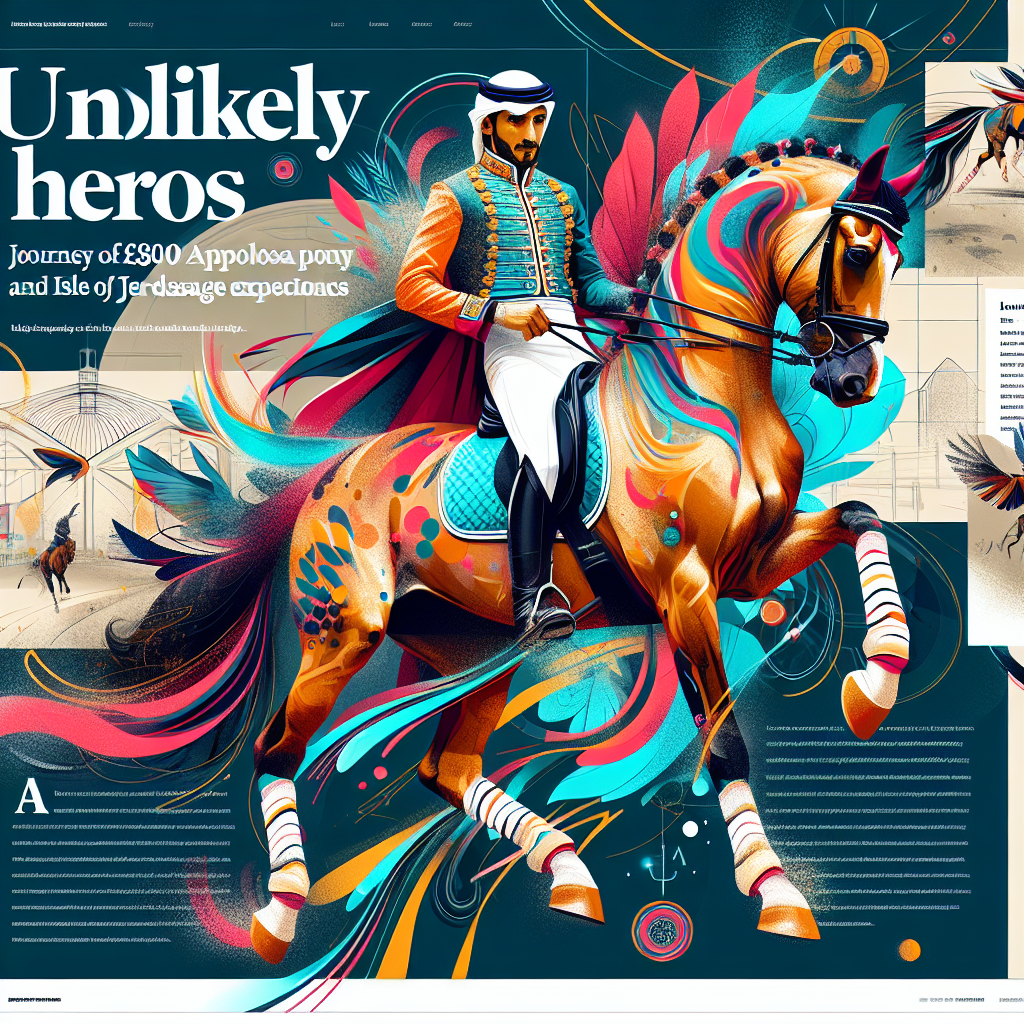 Unlikely Heroes in Equestrian World: Journey of a £800 Appaloosa Pony and Isle of Jersey Rider Defying Dressage Expectations- just horse riders