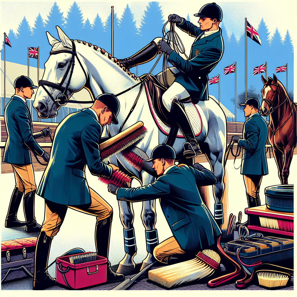 Unsung Heroes Behind Equestrian Glory Shining A Spotlight On Grooms- just horse riders