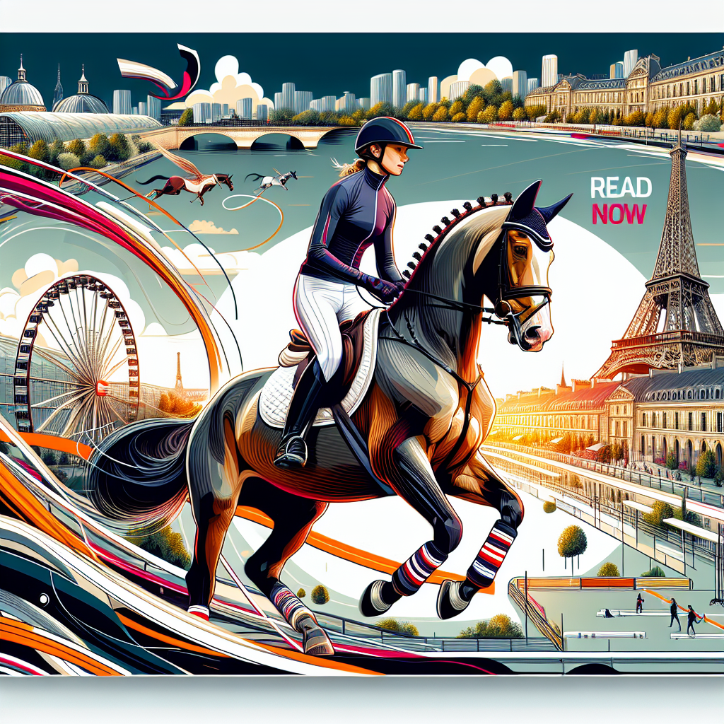Equestrian Showdown: Charlotte Dujardin and Imhotep Gear Up for the Paris Olympics - An Inside Look at Their Journey- just horse riders