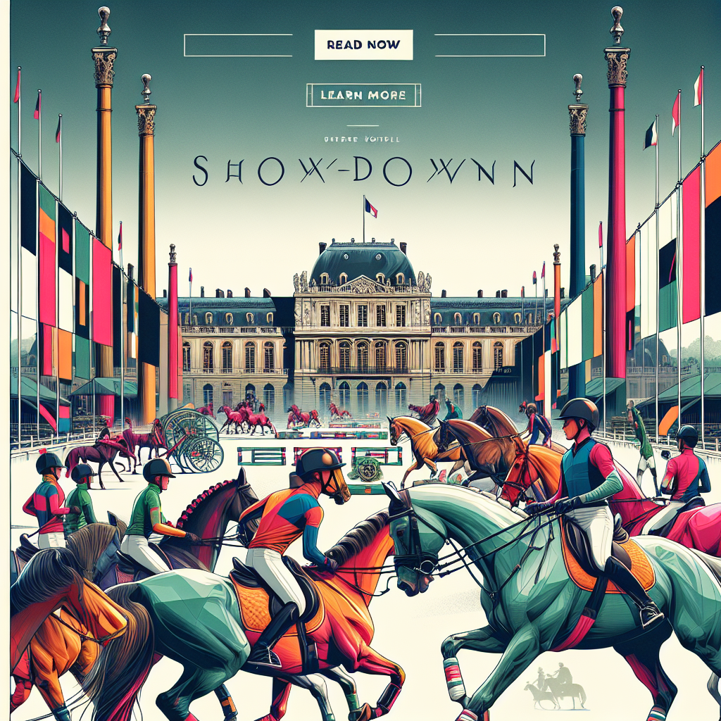 Unveiling the Equestrian Showdown at 2024 Paris Olympics: A Spectacle at Château de Versailles- just horse riders