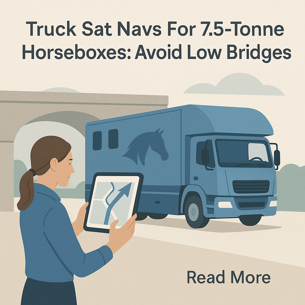 Truck Sat Navs For 7.5‑Tonne Horseboxes: Avoid Low Bridges- just horse riders
