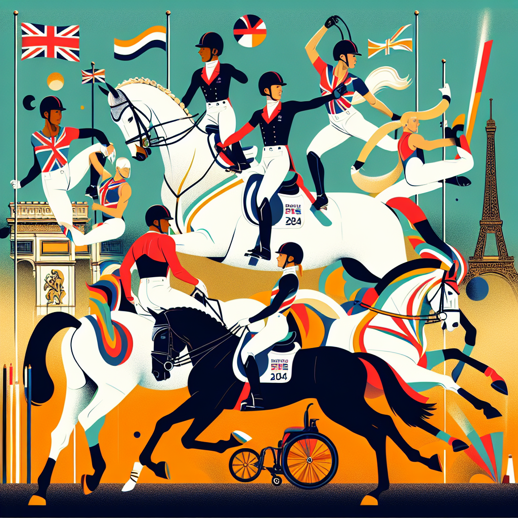 Meet the Incredible UK Para Dressage Team Preparing for the Paris 2024 Paralympic Games- just horse riders