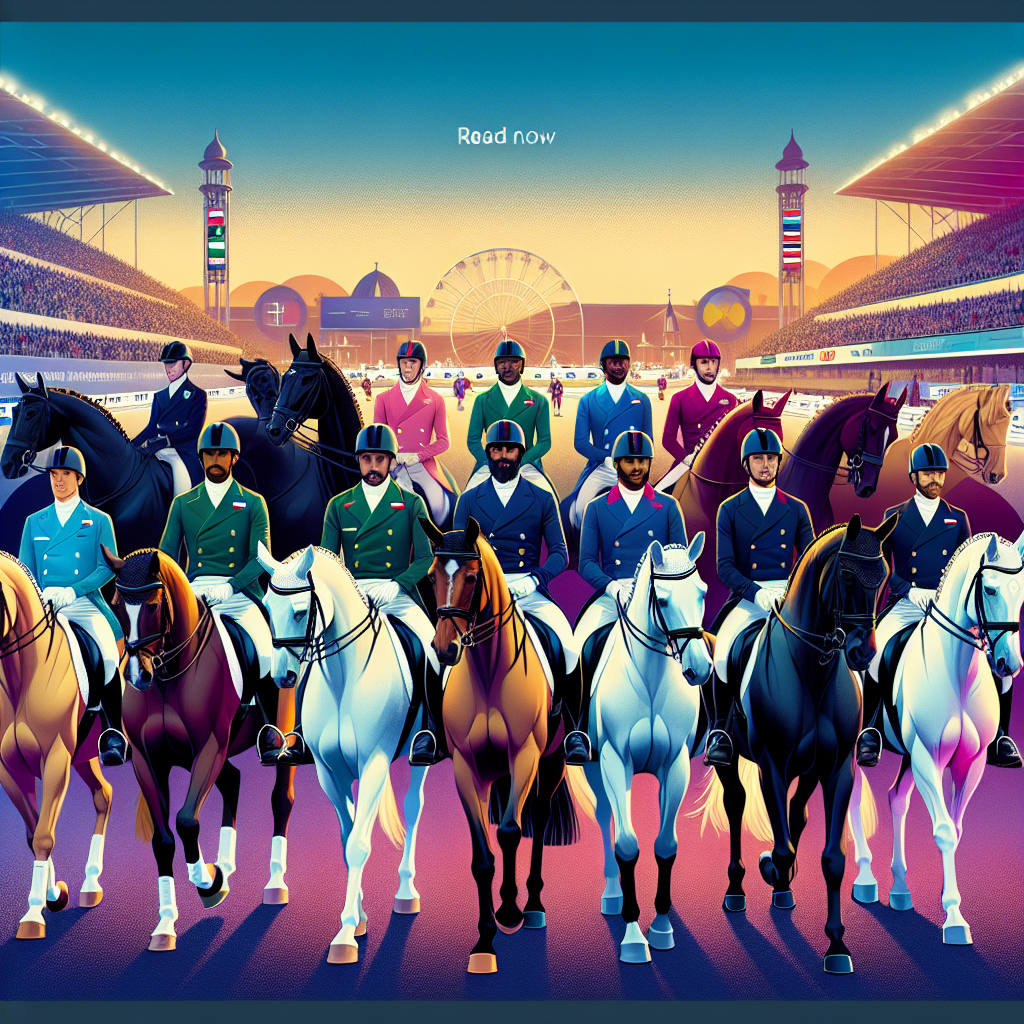 Meet Britain's Rising Stars: The U25 Dressage Team Set To Shine At The 2025 European Championships- just horse riders