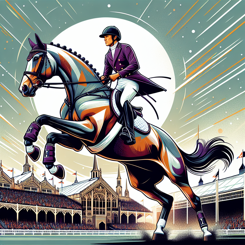 Securing Victory at Royal Windsor Horse Show: A Dynamic Duo of Aged Equine and Rider Defy the Odds- just horse riders