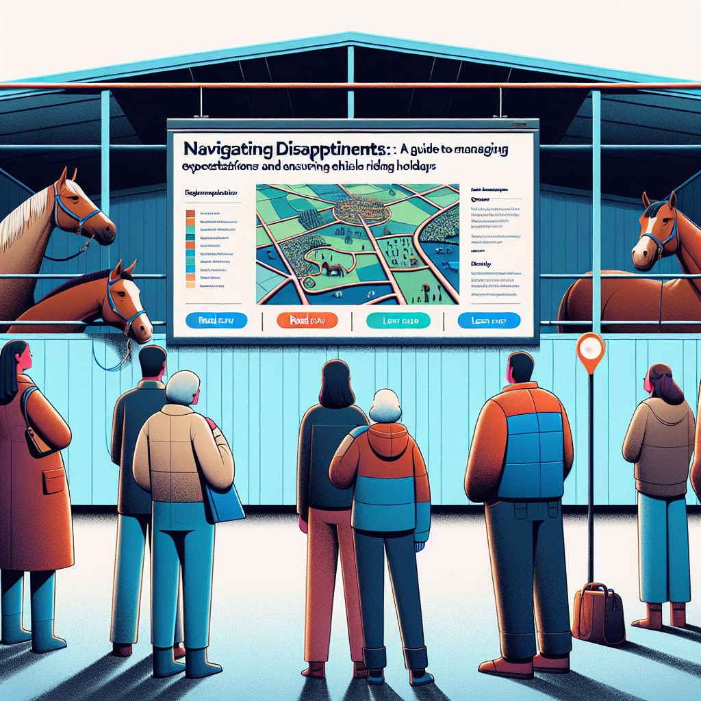 Navigating Disappointments: A Guide to Managing Expectations and Ensuring Ethical Horse Riding Holidays- just horse riders